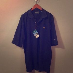 Masters collection navy polo
